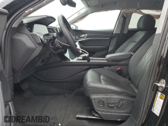 2023 Audi e-tron Premium Plus with VIN WA1LAAGE4PB024702, listed as a Copart auction lot 49175705 with 8,780 mi miles and Salvage title. Bid and sale history available at DreamBid. Image 7.