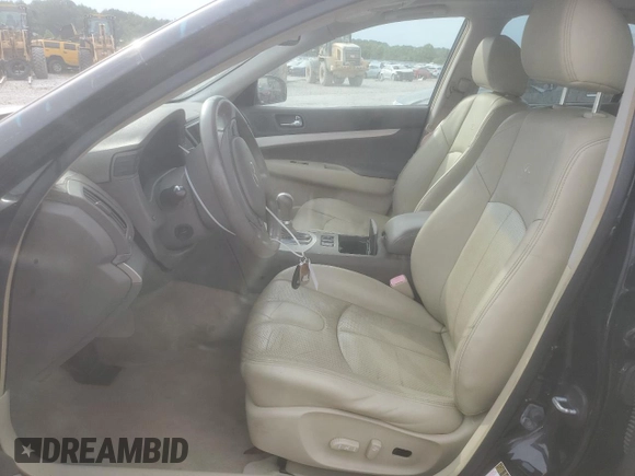 2007 Infiniti G35 Journey with VIN JNKBV61EX7M713397, listed as a Copart auction lot 61899474 with Not Provided miles and Salvage Title. Bid and sale history available at DreamBid. Image 7.