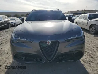 2024 Alfa Romeo Stelvio Veloce z VIN ZASPAKBN3R7D71181, wystawiony jako Copart lot #87510335 z przebiegiem 19 477 mil mil oraz Szkody całkowita. Historia ofert i sprzedaży dostępna na DreamBid. Obrazek 5.