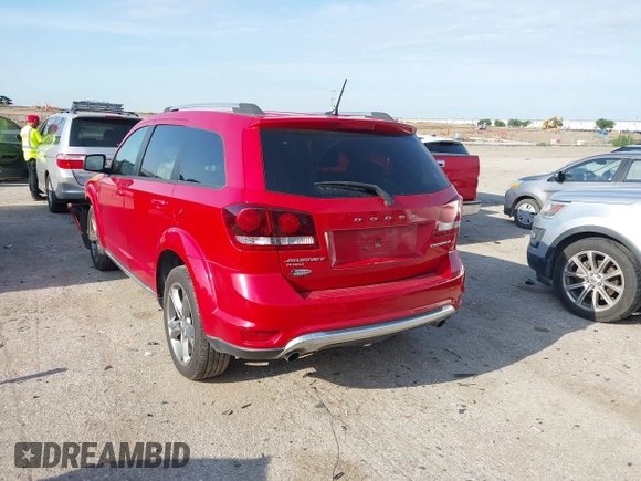 2017 Dodge Journey Crossroad Plus with VIN 3C4PDDGG6HT704487, listed as a IAAI auction lot 42175296 with 115,964 mi miles and . Bid and sale history available at DreamBid. Image 3.