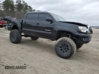 2015 Toyota Tacoma with VIN 5TFLU4EN5FX127176, listed as a Copart auction lot 47683175 with 141,730 mi miles and Salvage Title. Bid and sale history available at DreamBid. Image 4.