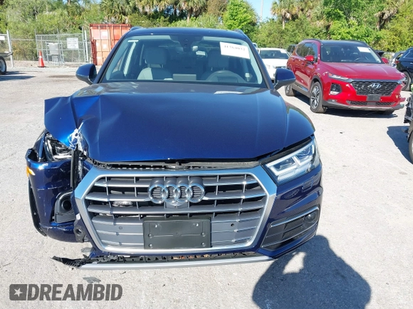 2019 Audi Q5 Prestige with VIN WA1CNAFY4K2021839, listed as a IAAI auction lot 41764032 with 30,704 mi miles. Bid and sale history available at carsss.com. Image 12.