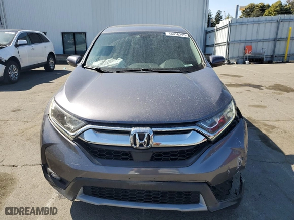 2017 Honda CR-V EX-L with VIN 7FARW1H83HE014806, listed as a Copart auction lot 48816295 with 47,837 mi miles and Salvage Title. Bid and sale history available at carsss.com. Image 5.