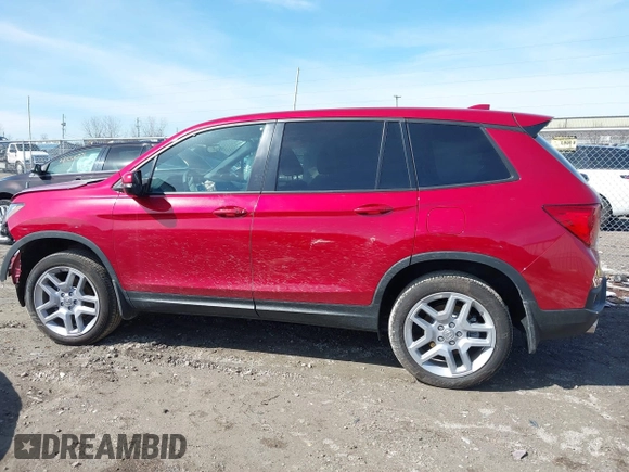 2025 Honda Passport EX-L z VIN 5FNYF8H51SB003901, wystawiony jako IAAI lot #41847738 z przebiegiem 2 882 mil mil oraz . Historia ofert i sprzedaży dostępna na DreamBid. Obrazek 15.