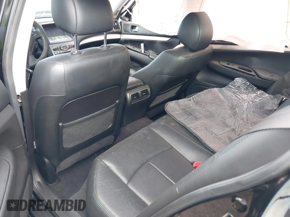 2015 Infiniti Q40 with VIN JN1CV6AR1FM650961, listed as a IAAI auction lot 41256986 with 1 mi miles. Bid and sale history available at carsss.com. Image 8.