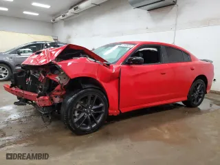 2022 Dodge Charger GT with VIN 2C3CDXMG2NH270579, listed as a Copart auction lot 61936634 with 38,358 mi miles and Non Repairable. Bid and sale history available at carsss.com. Image 1.