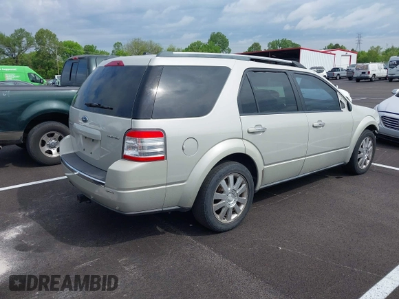2008 Ford Taurus X Limited with VIN 1FMDK03W88GA32074, listed as a IAAI auction lot 42109950 with 215,334 mi miles and . Bid and sale history available at DreamBid. Image 4.