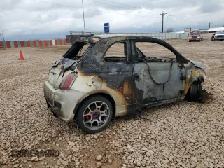 2013 FIAT 500 Sport with VIN 3C3CFFBRXDT543847, listed as a Copart auction lot 54726195 with Not provided miles and Clean title. Bid and sale history available at DreamBid. Image 3.