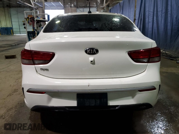 2021 Kia Rio S with VIN 3KPA24AD4ME407002, listed as a Copart auction lot 41602435 with 32,666 mi miles and Salvage Title. Bid and sale history available at DreamBid. Image 6.