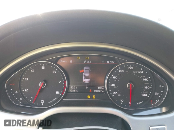 2011 Audi A8 with VIN WAUAVAFD6BN023937, listed as a IAAI auction lot 41288464 with 158,127 mi miles and . Bid and sale history available at DreamBid. Image 7.