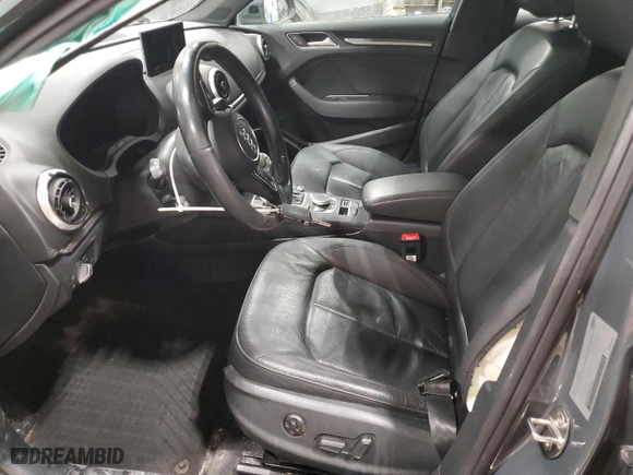 2017 Audi A3 Sportback e-tron Premium Plus with VIN WAUTPBFF3HA056582, listed as a Copart auction lot 45485045 with 103,622 mi miles and Non Repairable. Bid and sale history available at carsss.com. Image 7.