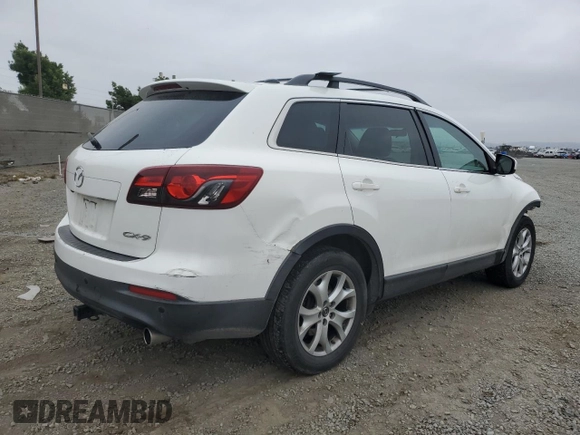 2013 Mazda CX-9 Touring with VIN JM3TB2CV4D0420223, listed as a Copart auction lot 59640615 with 185,561 mi miles and Salvage title. Bid and sale history available at DreamBid. Image 3.