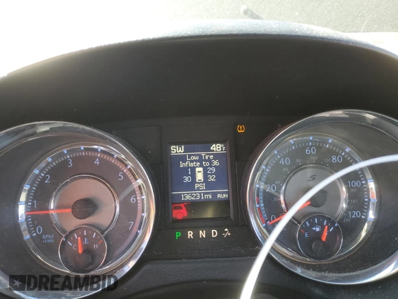 2014 Chrysler Town & Country S with VIN 2C4RC1HG7ER191693, listed as a Copart auction lot 75534013 with 136,231 mi miles and Salvage Title. Bid and sale history available at DreamBid. Image 9.