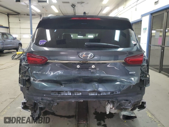 2020 Hyundai Santa Fe Limited with VIN 5NMS5CAD0LH269133, listed as a Copart auction lot 44003195 with 22,075 mi miles and Salvage Title. Bid and sale history available at carsss.com. Image 6.