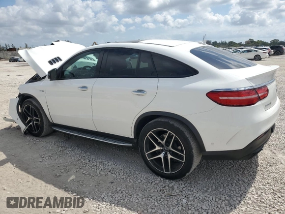2019 Mercedes-Benz GLE 43 AMG z VIN 4JGED6EB0KA154997, wystawiony jako Copart lot #54389355 z przebiegiem 55 222 mil mil oraz Nie do naprawy • Non repairable. Historia ofert i sprzedaży dostępna na DreamBid. Obrazek 2.