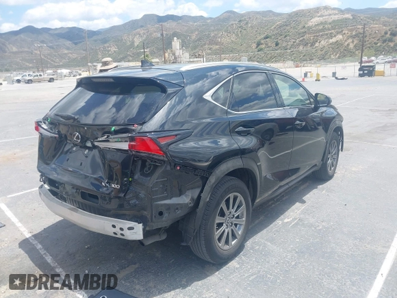 2018 Lexus NX 300 with VIN JTJYARBZ3J2106106, listed as a IAAI auction lot 42245995 with 26,567 mi miles and . Bid and sale history available at DreamBid. Image 4.