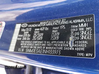 2022 Hyundai Tucson Limited z VIN 5NMJE3AE1NH133973, wystawiony jako IAAI lot #42154254 z przebiegiem 45 514 mil mil oraz . Historia ofert i sprzedaży dostępna na DreamBid. Obrazek 9.