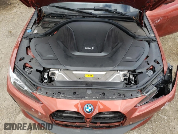 2023 BMW i4 eDrive40 with VIN WBY73AW09PFN61287, listed as a Copart auction lot 52006984 with 8,239 mi miles. Bid and sale history available at carsss.com. Image 11.