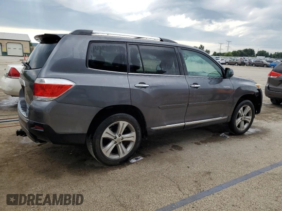 2011 Toyota Highlander Limited с VIN 5TDDK3EH4BS089227, выставлен на аукционе Copart как лот 62588735 с пробегом 219 111 миль миль и Списание • Salvage title. История ставок и продаж доступна на DreamBid. Изображение 3.