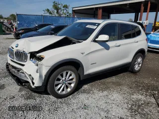 2012 BMW X3 28i with VIN 5UXWX5C5XCL720059, listed as a Copart auction lot 49326465 with 107,977 mi miles and Salvage Title. Bid and sale history available at DreamBid. Image 1.