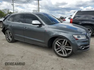 2015 Audi SQ5 Premium Plus with VIN WA1CGAFP3FA056305, listed as a Copart auction lot 50854484 with 0 mi miles. Bid and sale history available at carsss.com. Image 4.