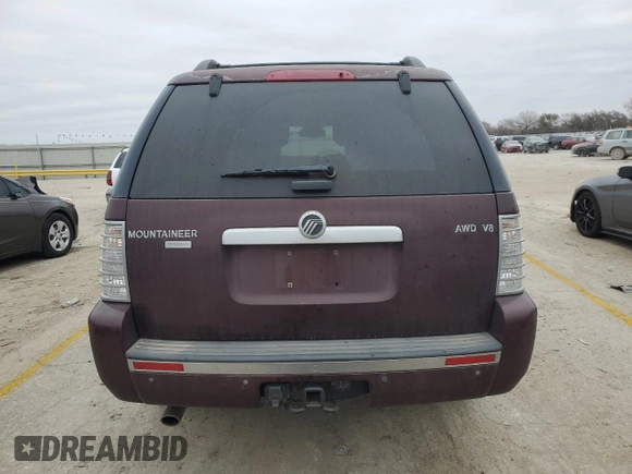 2007 Mercury Mountaineer Premier with VIN 4M2EU48877UJ14814, listed as a Copart auction lot 83023884 with 214,720 mi miles and Salvage Title. Bid and sale history available at carsss.com. Image 6.