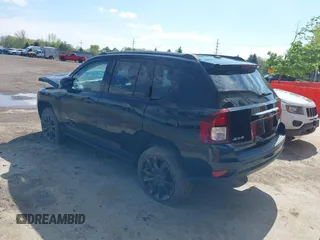 2017 Jeep Compass High Altitude with VIN 1C4NJDEB4HD205233, listed as a IAAI auction lot 41753295 with 89,695 mi miles and . Bid and sale history available at DreamBid. Image 3.