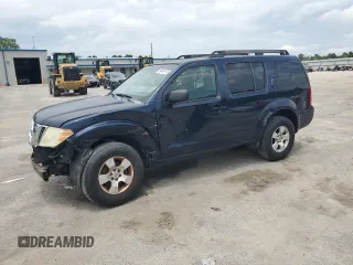2008 Nissan Pathfinder LE with VIN 5N1AR18UX8C643193, listed as a Copart auction lot 58465175 with 142,904 mi miles and Salvage title. Bid and sale history available at DreamBid. Image 1.