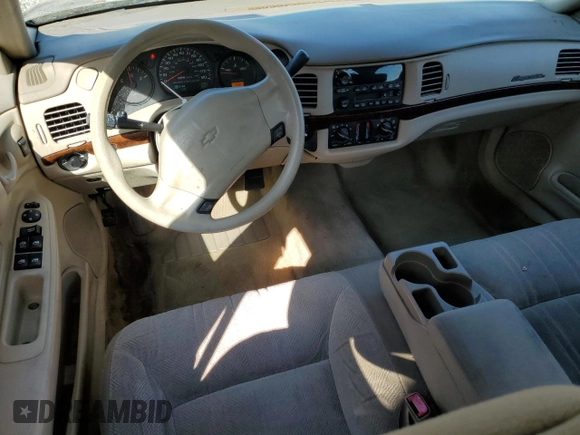 2003 Chevrolet Impala z VIN 2G1WF52E039366977, wystawiony jako Copart lot #56740555 z przebiegiem 130 629 mil mil oraz Szkoda całkowita • Salvage title. Historia ofert i sprzedaży dostępna na DreamBid. Obrazek 8.