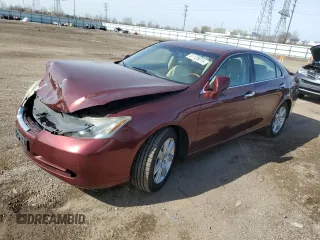 2007 Lexus ES 350 with VIN JTHBJ46G472005264, listed as a Copart auction lot 51128015 with 216,646 mi miles and Salvage Title. Bid and sale history available at carsss.com. Image 1.