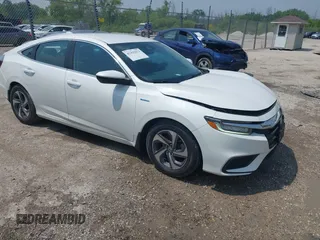 2019 Honda Insight LX z VIN 19XZE4F10KE029699, wystawiony jako IAAI lot #42425823 z przebiegiem 64 571 mil mil oraz . Historia ofert i sprzedaży dostępna na DreamBid. Obrazek 1.