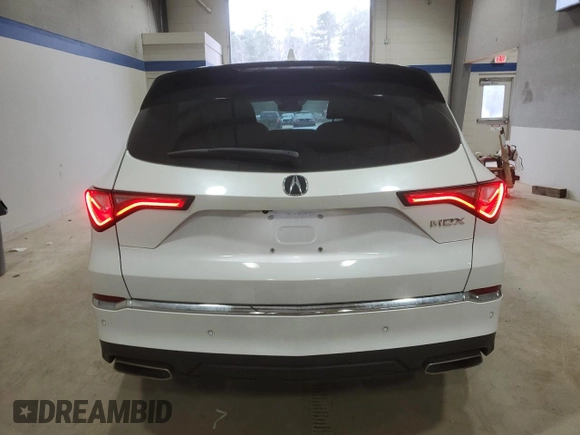2022 Acura MDX w/Technology Package with VIN 5J8YD9H46NL003009, listed as a Copart auction lot 44275125 with 62,194 mi miles and Salvage Title. Bid and sale history available at carsss.com. Image 6.