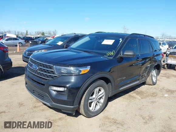 2022 Ford Explorer XLT z VIN 1FMSK8DH0NGA96191, wystawiony jako IAAI lot #41983762 z przebiegiem 47 637 mil mil oraz . Historia ofert i sprzedaży dostępna na DreamBid. Obrazek 18.