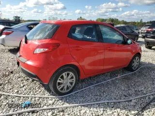 2013 Mazda 2 Sport with VIN JM1DE1KZ1D0155800, listed as a Copart auction lot 72544204 with 164,410 mi miles and Clean Title. Bid and sale history available at DreamBid. Image 3.