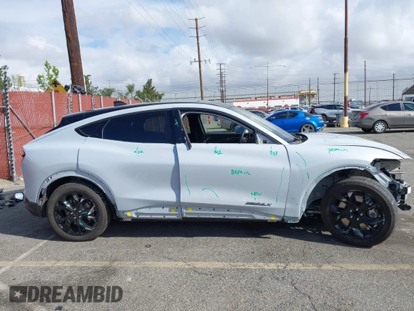 2023 Ford Mustang Mach-E Premium with VIN 3FMTK3R75PMA92248, listed as a IAAI auction lot 41906360 with 10,096 mi miles and . Bid and sale history available at DreamBid. Image 14.