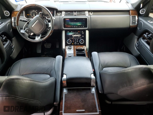 2020 Land Rover Range Rover with VIN SALGS5SE1LA400235, listed as a Copart auction lot 54454995 with 58,884 mi miles and Salvage title. Bid and sale history available at DreamBid. Image 8.