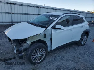 2018 Hyundai Kona SEL with VIN KM8K2CAA2JU130427, listed as a Copart auction lot 75738634 with 110,135 mi miles and Salvage Title. Bid and sale history available at carsss.com. Image 1.