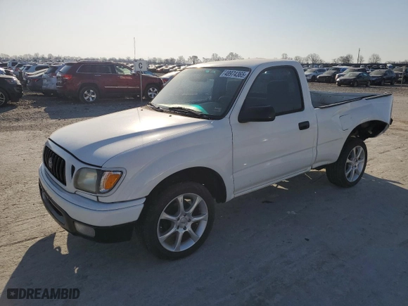 2002 Toyota Tacoma with VIN 5TENL42N72Z089808, listed as a Copart auction lot 48974365 with 189,885 mi miles and Salvage Title. Bid and sale history available at carsss.com. Image 1.