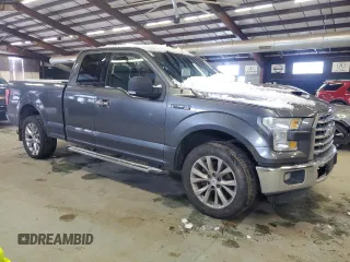 2017 Ford F-150 XL with VIN 1FTFX1EF7HFC55035, listed as a Copart auction lot 45497235 with 62,797 mi miles and Salvage Title. Bid and sale history available at carsss.com. Image 4.