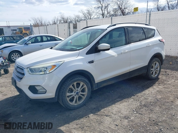 2017 Ford Escape SE with VIN 1FMCU9G97HUE75333, listed as a IAAI auction lot 41714772 with 171,603 mi miles. Bid and sale history available at carsss.com. Image 19.