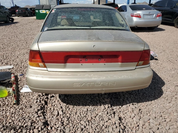 1997 Saturn SL with VIN 1G8ZK5273VZ367660, listed as a Copart auction lot 72648874 with 230,901 mi miles and Salvage Title. Bid and sale history available at carsss.com. Image 6.