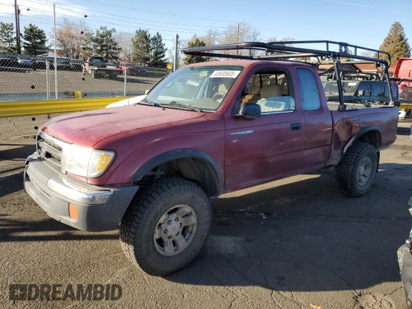 1998 Toyota Tacoma with VIN 4TAWN72N3WZ114247, listed as a Copart auction lot 48930605 with 275,421 mi miles and Salvage Title. Bid and sale history available at DreamBid. Image 1.
