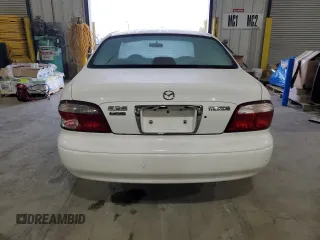 2000 Mazda 626 LX with VIN 1YVGF22D2Y5153254, listed as a Copart auction lot 82841504 with 88,518 mi miles and Clean Title. Bid and sale history available at carsss.com. Image 6.