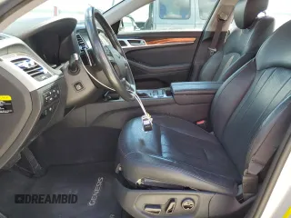 2017 Genesis G80 3.8L with VIN KMHGN4JE9HU177552, listed as a Copart auction lot 68233884 with 72,861 mi miles and Salvage Title. Bid and sale history available at carsss.com. Image 7.