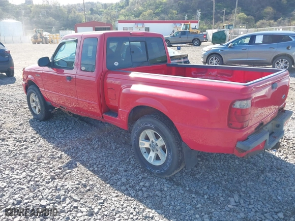 2003 Ford Ranger XL Fleet with VIN 1FTZR45E93PB40343, listed as a IAAI auction lot 42074328 with 0 mi miles. Bid and sale history available at carsss.com. Image 3.