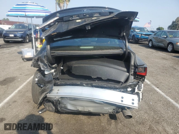 2022 Lexus IS with VIN JTHAA1D28N5118132, listed as a Copart auction lot 85524764 with 11,291 mi miles and Salvage Title. Bid and sale history available at carsss.com. Image 6.