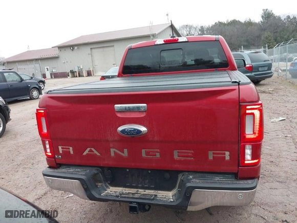 2021 Ford Ranger XL with VIN 1FTER4FH0MLD01498, listed as a IAAI auction lot 41655378 with 52838 miles. Bid and sale history available at carsss.com. Image 16.