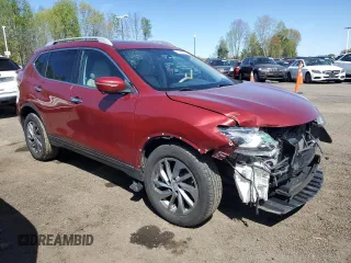 2015 Nissan Rogue SL z VIN 5N1AT2MV3FC795867, wystawiony jako Copart lot #54910715 z przebiegiem 99 328 mil mil oraz Szkoda całkowita • Salvage title. Historia ofert i sprzedaży dostępna na DreamBid. Obrazek 4.