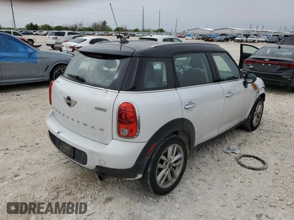 2013 MINI Countryman with VIN WMWZB3C5XDWM31620, listed as a Copart auction lot 51096035 with 93,928 mi miles and Salvage title. Bid and sale history available at DreamBid. Image 3.