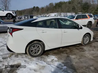 2019 Toyota Prius LE with VIN JTDL9RFUXK3006102, listed as a Copart auction lot 46575335 with 136,442 mi miles and Salvage Title. Bid and sale history available at DreamBid. Image 3.
